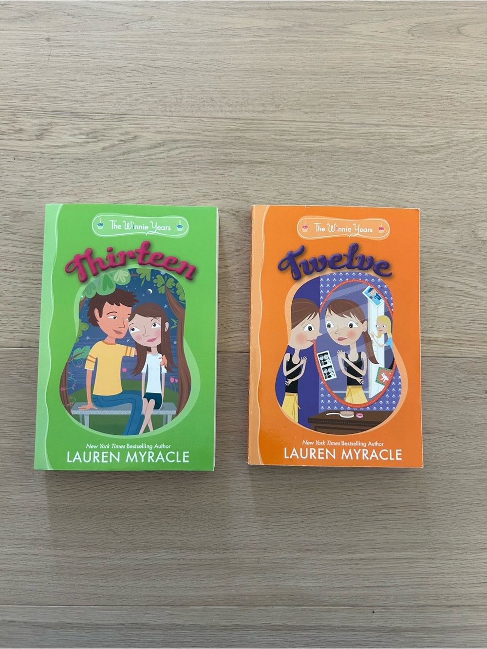 Twelve & Thirteen by Lauren Myracle - 2 Tween/Teen Books